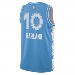 Maillot NBA Cleveland Cavaliers Darius Garland Nike 2024-25 City Edition Bleu Swingman - Homme